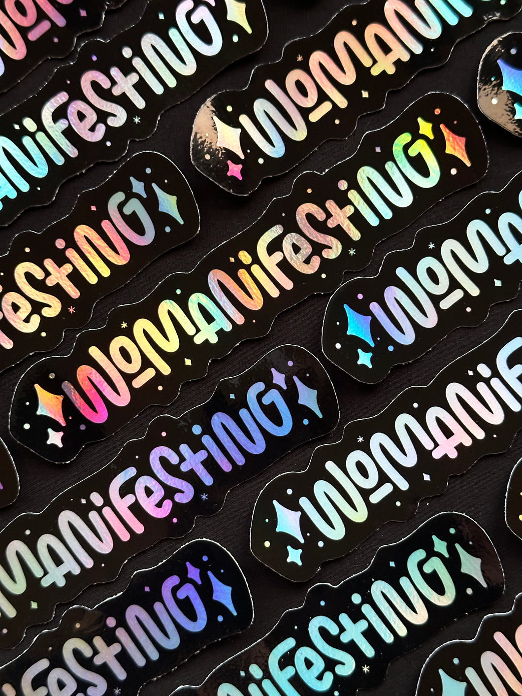 Womanifesting Sticker