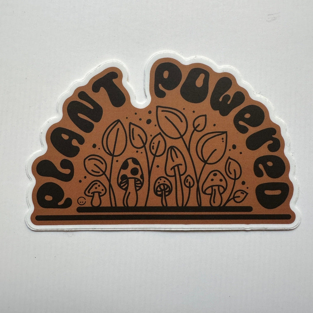 Plant Powered Sticker